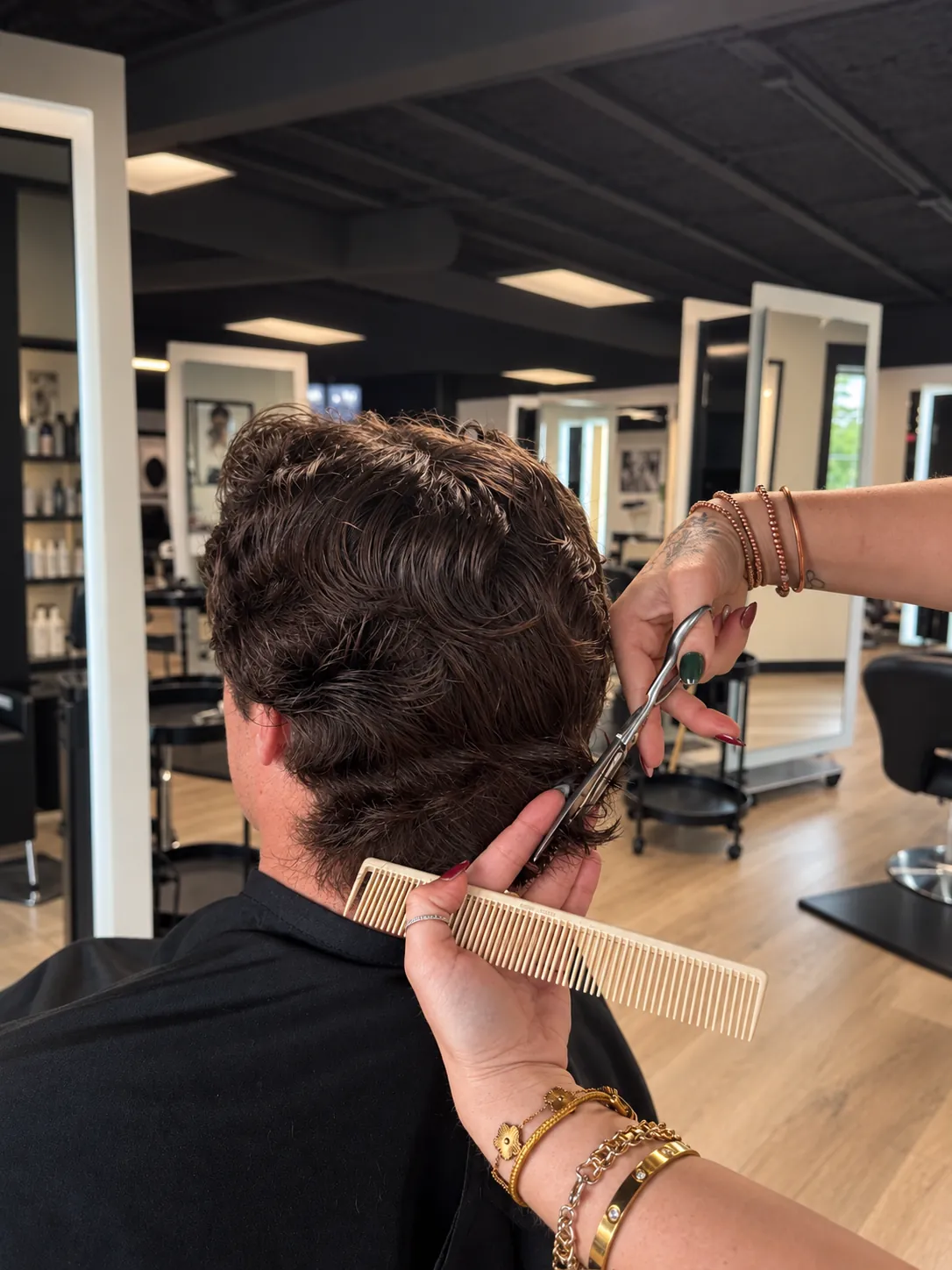 Men's Haircuts & Grooming at Paradigm Salon & Spa