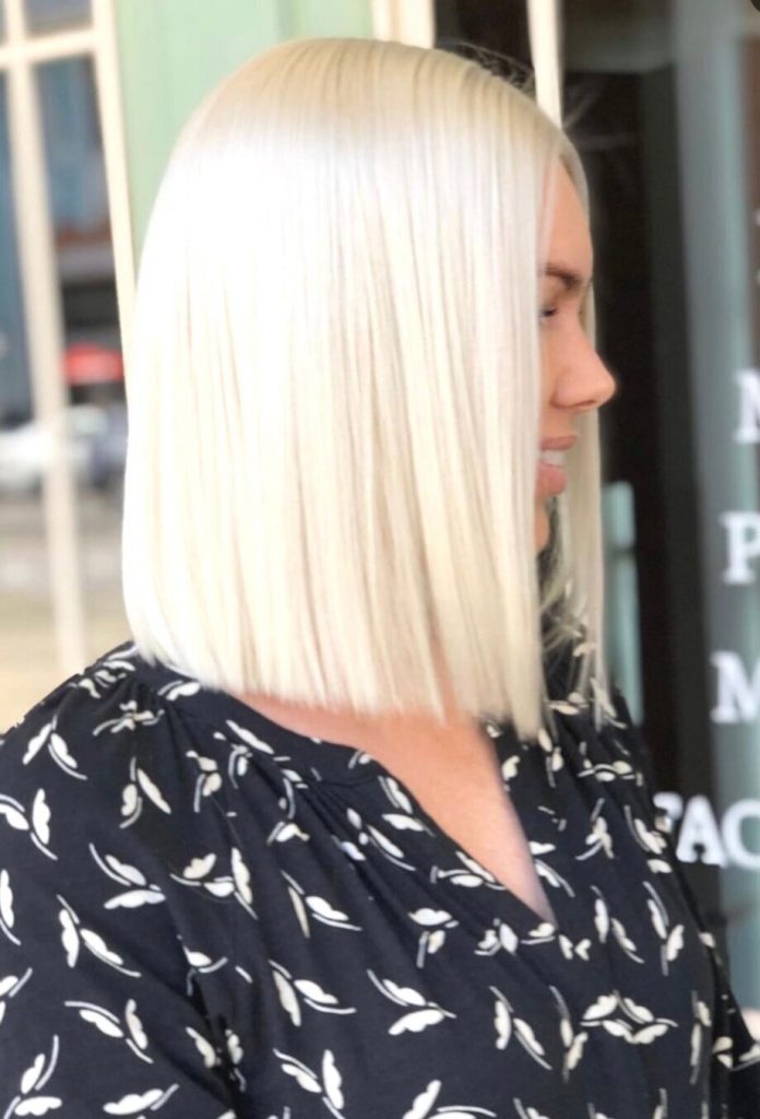 Long bob haircut