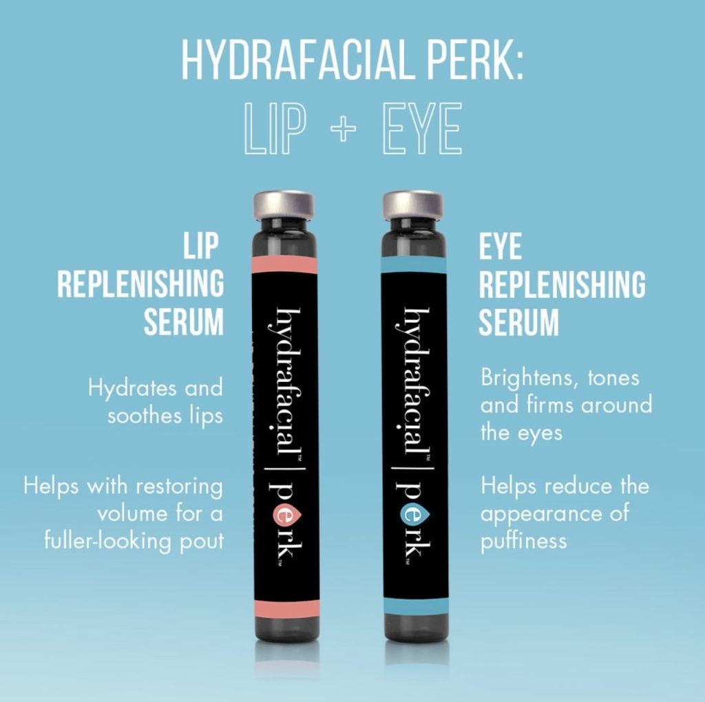 photo of lip perk and eye perk service
